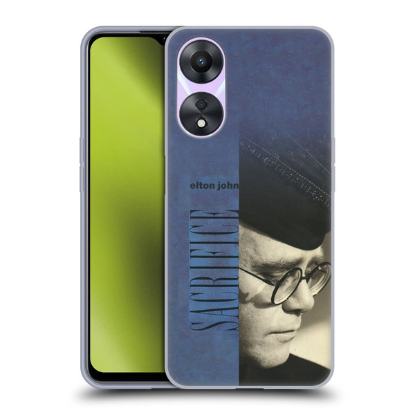 Elton John Artwork Sacrifice Single Soft Gel Case for OPPO A78 5G
