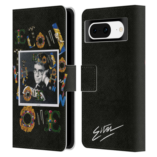 Elton John Artwork The One Single Leather Book Wallet Case Cover For Google Pixel 8