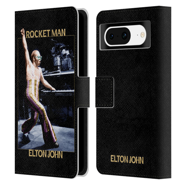 Elton John Rocketman Key Art 3 Leather Book Wallet Case Cover For Google Pixel 8