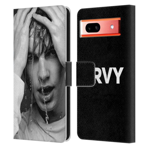 HRVY Graphics Calendar 11 Leather Book Wallet Case Cover For Google Pixel 7a