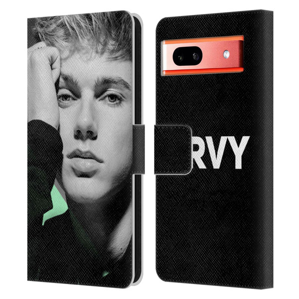 HRVY Graphics Calendar 7 Leather Book Wallet Case Cover For Google Pixel 7a