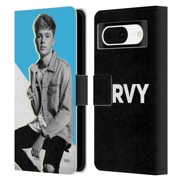 HRVY Graphics Calendar 3 Leather Book Wallet Case Cover For Google Pixel 8