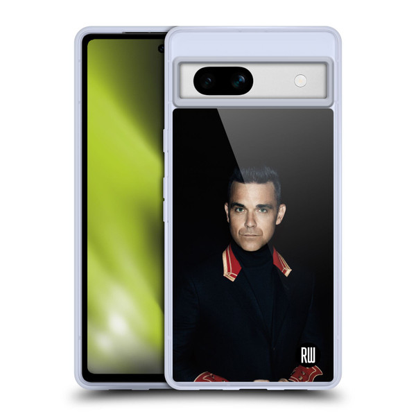 Robbie Williams Calendar Portrait Soft Gel Case for Google Pixel 7a