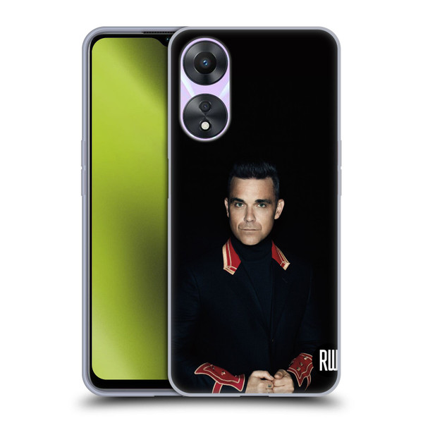 Robbie Williams Calendar Portrait Soft Gel Case for OPPO A78 5G