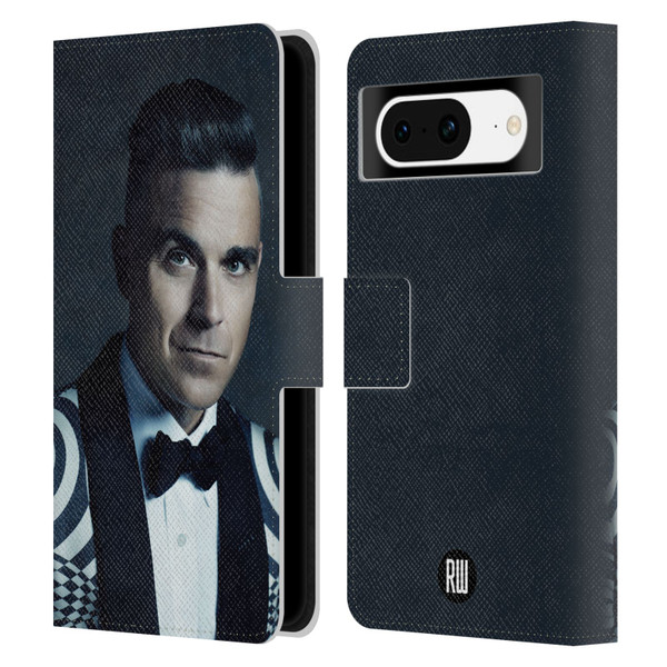 Robbie Williams Calendar Printed Tux Leather Book Wallet Case Cover For Google Pixel 8