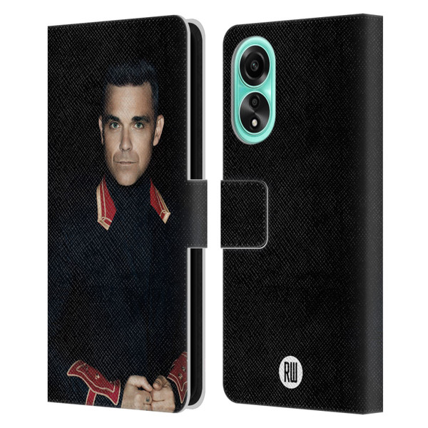 Robbie Williams Calendar Portrait Leather Book Wallet Case Cover For OPPO A78 4G