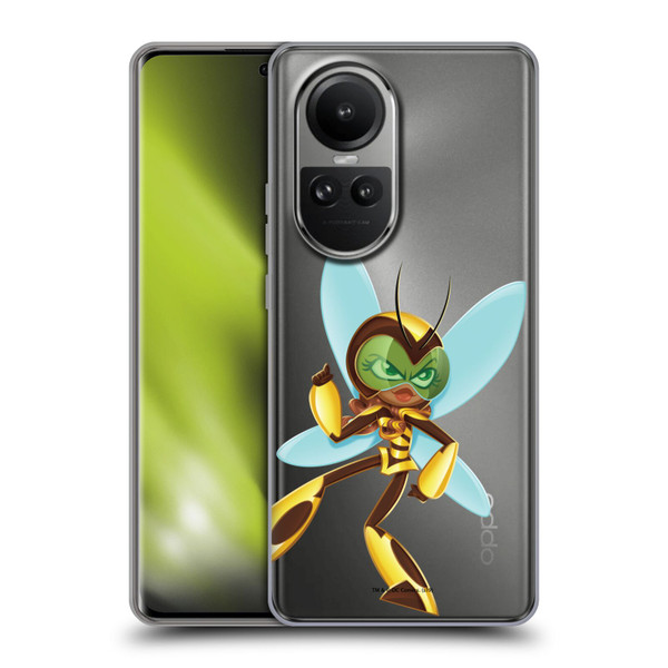 DC Super Hero Girls Rendered Characters Bumblebee Soft Gel Case for OPPO Reno10 5G / Reno10 Pro 5G