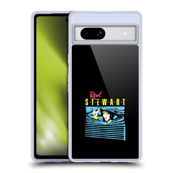 Rod Stewart Art Blinds Soft Gel Case for Google Pixel 7a