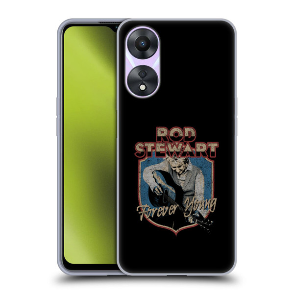 Rod Stewart Art Forever Young Soft Gel Case for OPPO A78 4G