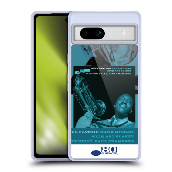 Blue Note Records Albums Hunk Mobley Soul Station Soft Gel Case for Google Pixel 7a