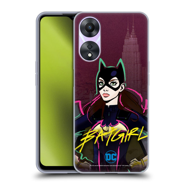 DC Women Core Compositions Batgirl Soft Gel Case for OPPO A78 5G