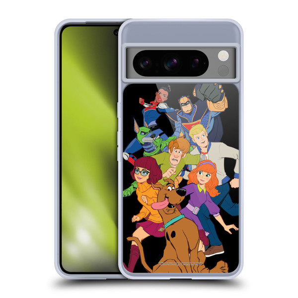 Scoob! Scooby-Doo Movie Graphics The Gang Soft Gel Case for Google Pixel 8 Pro