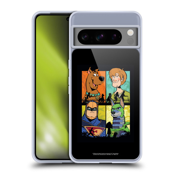 Scoob! Scooby-Doo Movie Graphics Scoob And Falcon Force Soft Gel Case for Google Pixel 8 Pro