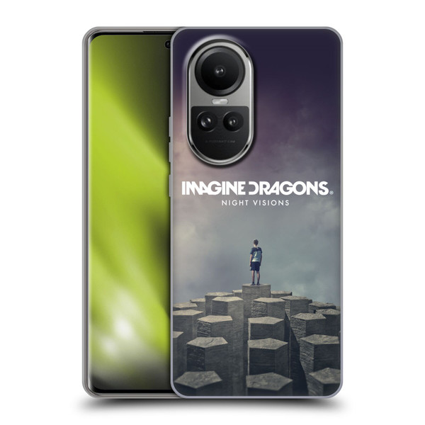 Imagine Dragons Key Art Night Visions Album Cover Soft Gel Case for OPPO Reno10 5G / Reno10 Pro 5G