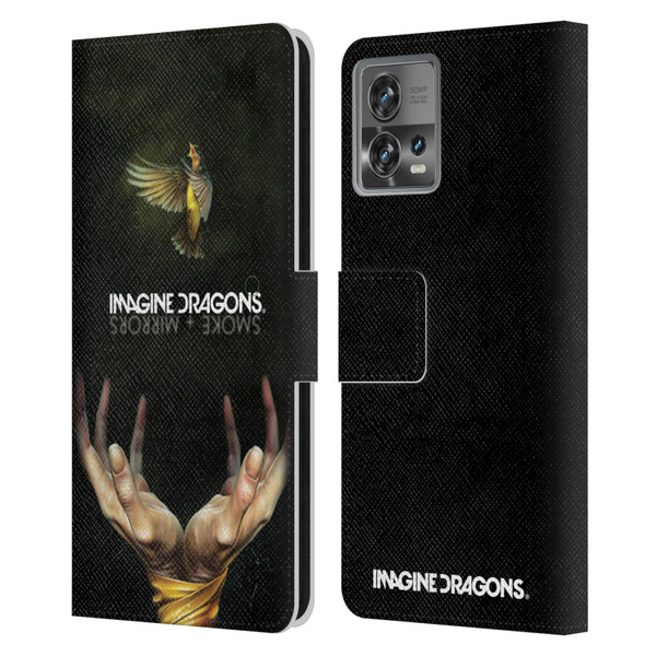 Imagine Dragons Key Art Smoke And Mirrors Leather Book Wallet Case Cover For Motorola Moto Edge 30 Fusion