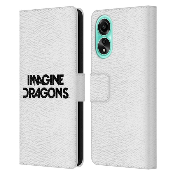 Imagine Dragons Key Art Logo Leather Book Wallet Case Cover For OPPO A78 4G