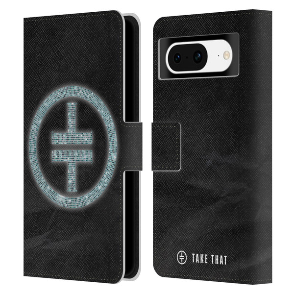 Take That Wonderland Diamante Leather Book Wallet Case Cover For Google Pixel 8