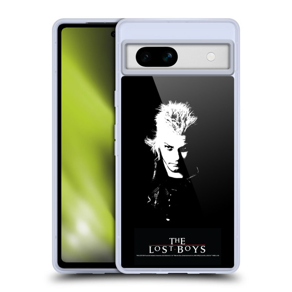 The Lost Boys Characters David Black And White Soft Gel Case for Google Pixel 7a