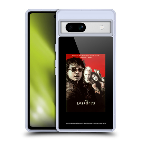 The Lost Boys Characters Poster Soft Gel Case for Google Pixel 7a