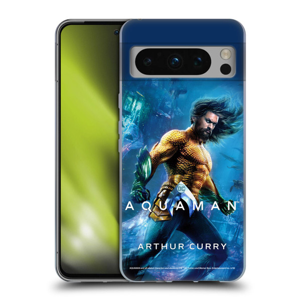 Aquaman Movie Posters Arthur Curry Soft Gel Case for Google Pixel 8 Pro