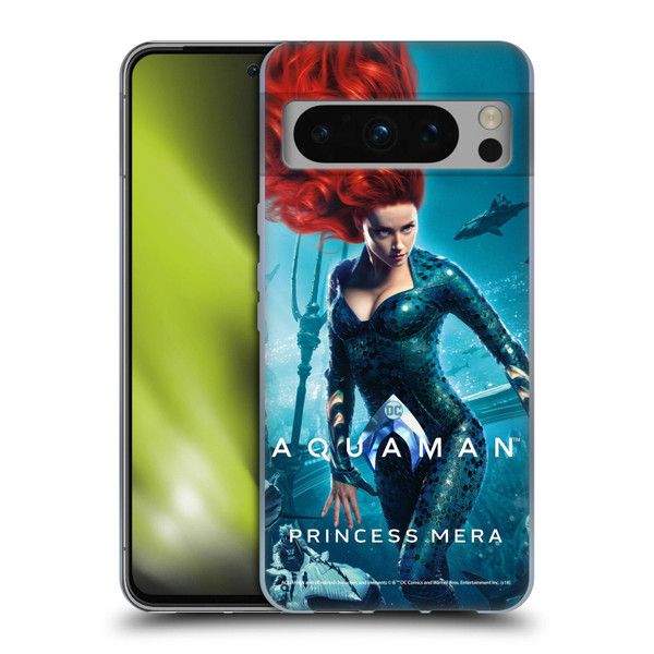 Aquaman Movie Posters Princess Mera Soft Gel Case for Google Pixel 8 Pro