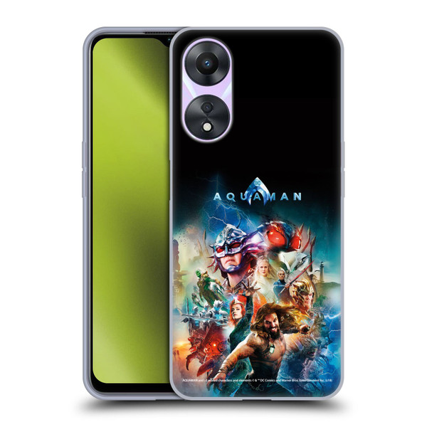 Aquaman Movie Posters Kingdom United Soft Gel Case for OPPO A78 5G