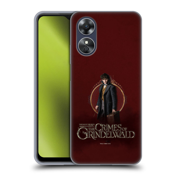 Fantastic Beasts The Crimes Of Grindelwald Character Art Newt Scamander Soft Gel Case for OPPO A17