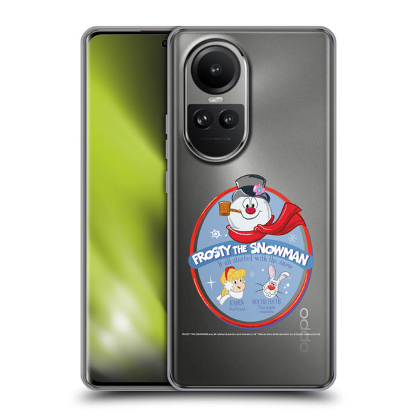 Frosty the Snowman Movie Key Art Frosty And Friends Soft Gel Case for OPPO Reno10 5G / Reno10 Pro 5G