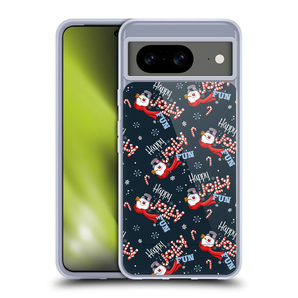 Frosty the Snowman Movie Patterns Pattern 7 Soft Gel Case for Google Pixel 8