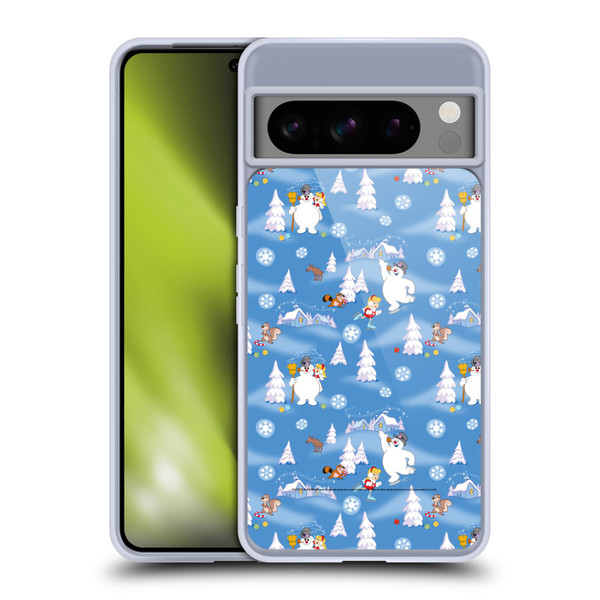 Frosty the Snowman Movie Patterns Pattern 6 Soft Gel Case for Google Pixel 8 Pro