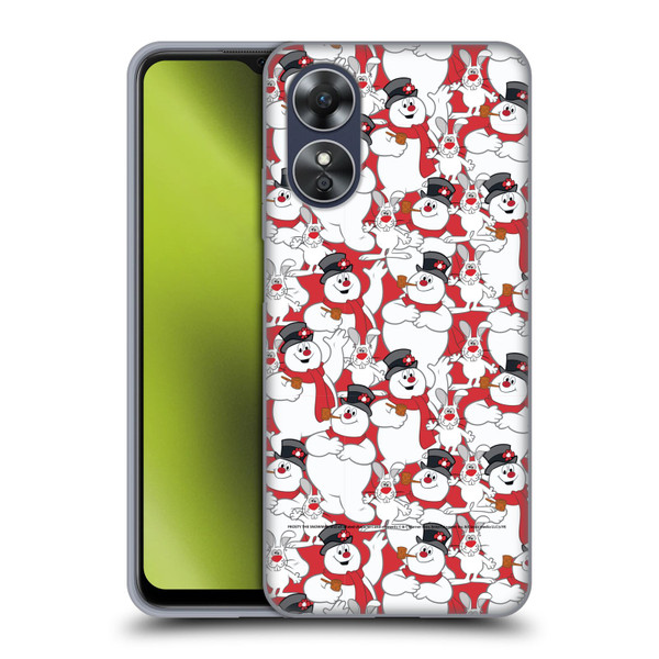 Frosty the Snowman Movie Patterns Pattern 4 Soft Gel Case for OPPO A17