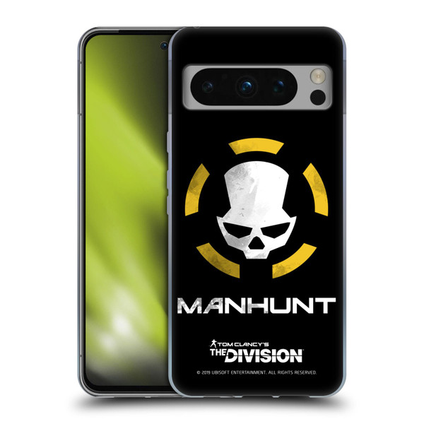 Tom Clancy's The Division Dark Zone Manhunt Logo Soft Gel Case for Google Pixel 8 Pro