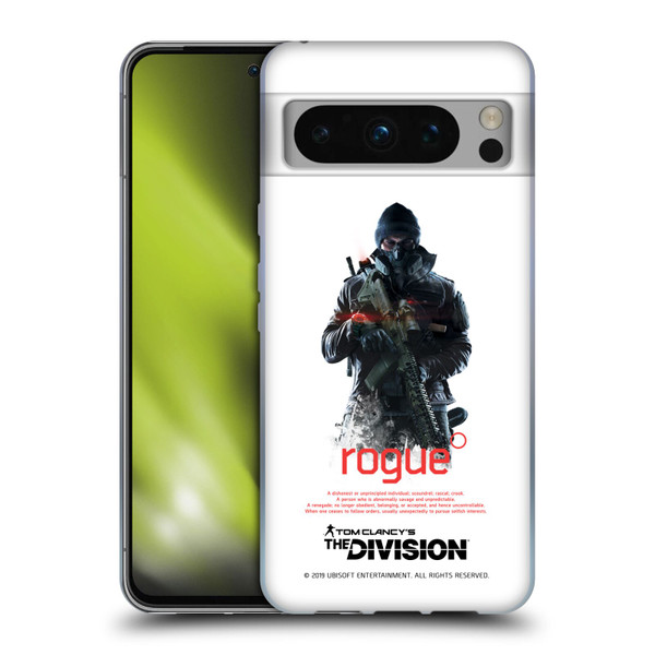 Tom Clancy's The Division Dark Zone Rouge 2 Soft Gel Case for Google Pixel 8 Pro