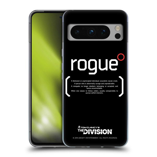 Tom Clancy's The Division Dark Zone Rouge 1 Soft Gel Case for Google Pixel 8 Pro