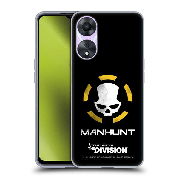Tom Clancy's The Division Dark Zone Manhunt Logo Soft Gel Case for OPPO A78 5G