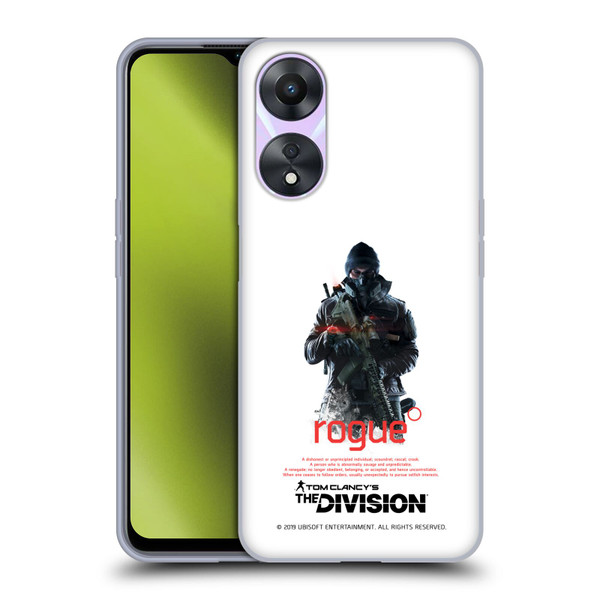 Tom Clancy's The Division Dark Zone Rouge 2 Soft Gel Case for OPPO A78 5G