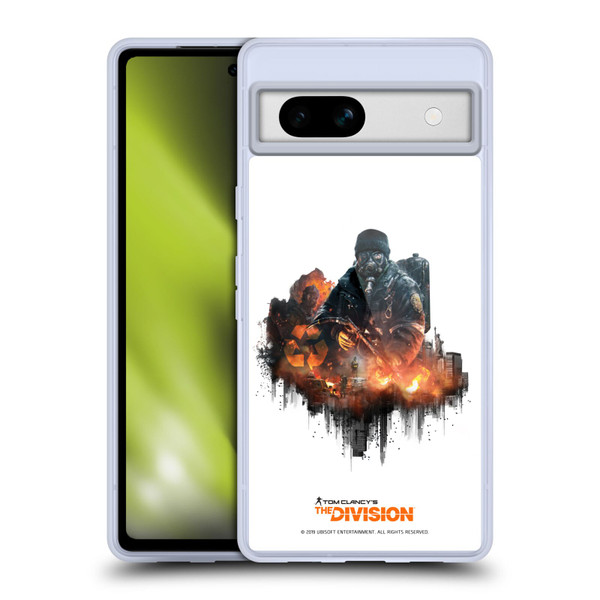 Tom Clancy's The Division Factions Cleaners Soft Gel Case for Google Pixel 7a