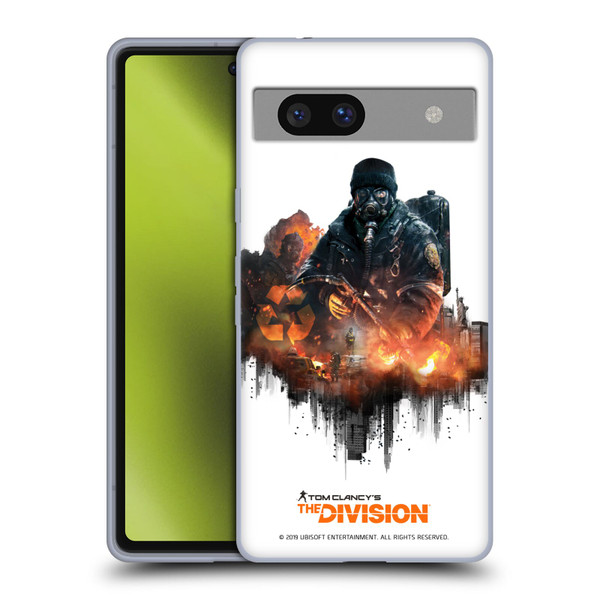 Tom Clancy's The Division Factions Cleaners Soft Gel Case for Google Pixel 7a