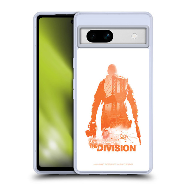 Tom Clancy's The Division Key Art Character 3 Soft Gel Case for Google Pixel 7a