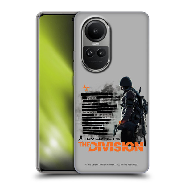 Tom Clancy's The Division Key Art Character Soft Gel Case for OPPO Reno10 5G / Reno10 Pro 5G