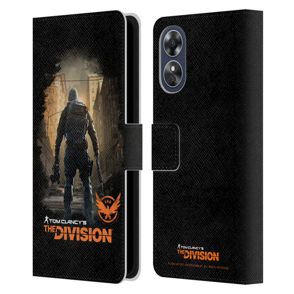 Tom Clancy's The Division Key Art Character 2 Leather Book Wallet Case Cover For OPPO A17