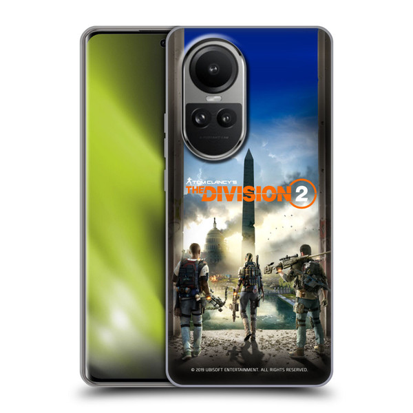 Tom Clancy's The Division 2 Characters Key Art Soft Gel Case for OPPO Reno10 5G / Reno10 Pro 5G