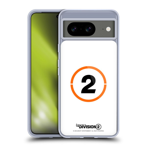 Tom Clancy's The Division 2 Logo Art Ring 2 Soft Gel Case for Google Pixel 8