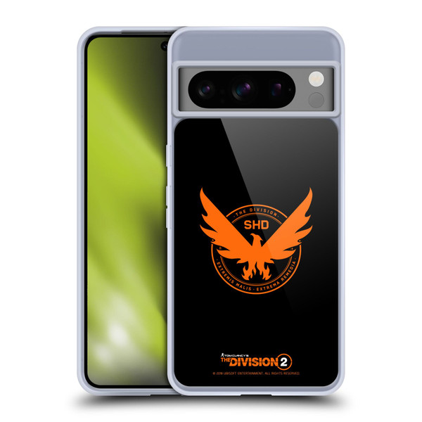 Tom Clancy's The Division 2 Logo Art Phoenix Soft Gel Case for Google Pixel 8 Pro