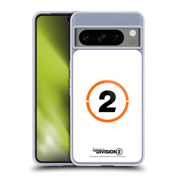Tom Clancy's The Division 2 Logo Art Ring 2 Soft Gel Case for Google Pixel 8 Pro