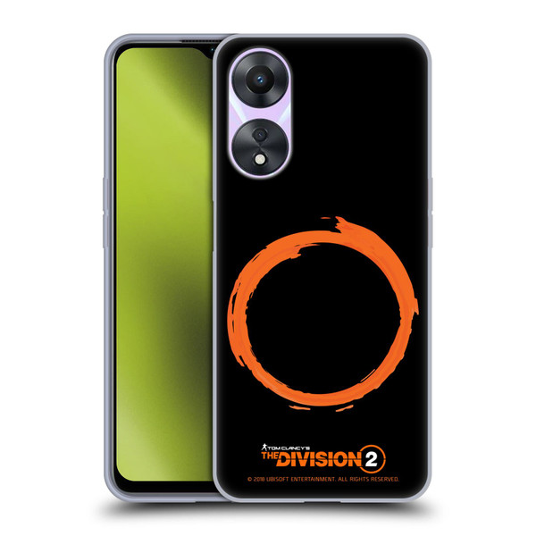 Tom Clancy's The Division 2 Logo Art Ring Soft Gel Case for OPPO A78 5G