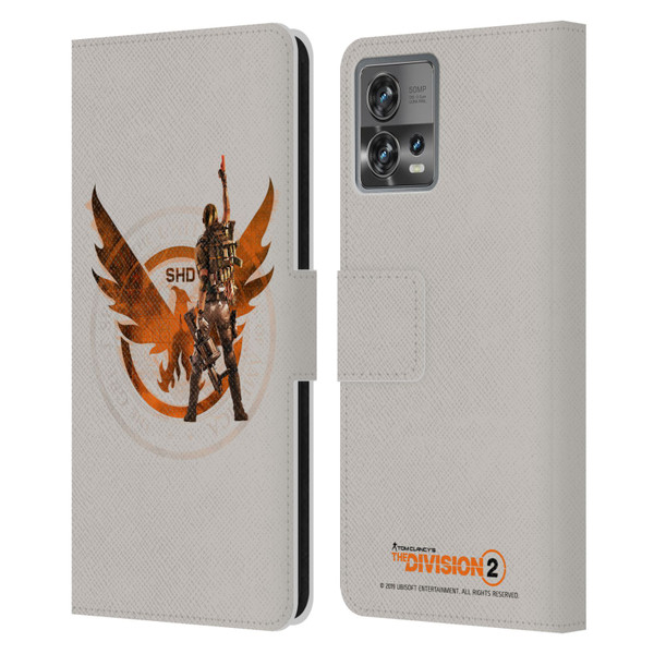 Tom Clancy's The Division 2 Characters Female Agent 2 Leather Book Wallet Case Cover For Motorola Moto Edge 30 Fusion