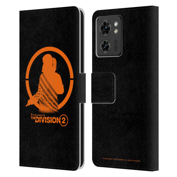 Tom Clancy's The Division 2 Characters Female Agent Leather Book Wallet Case Cover For Motorola Moto Edge 40