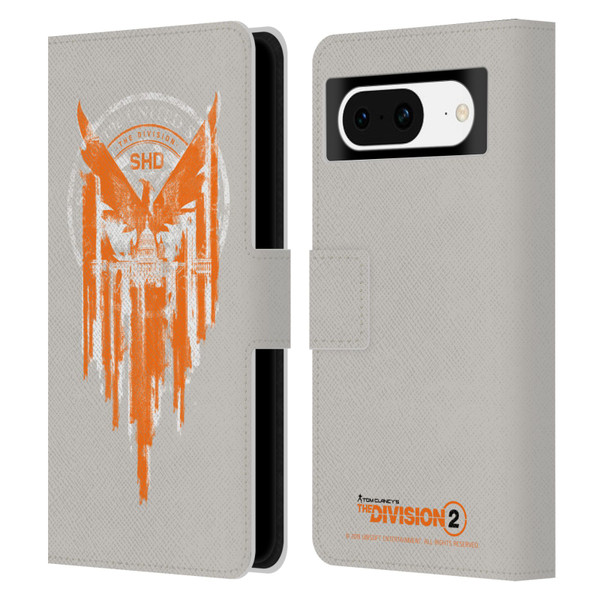 Tom Clancy's The Division 2 Key Art Phoenix Capitol Building Leather Book Wallet Case Cover For Google Pixel 8