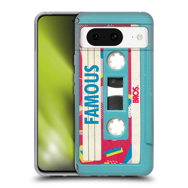 BROS Vintage Cassette Tapes When Will I Be Famous Soft Gel Case for Google Pixel 8